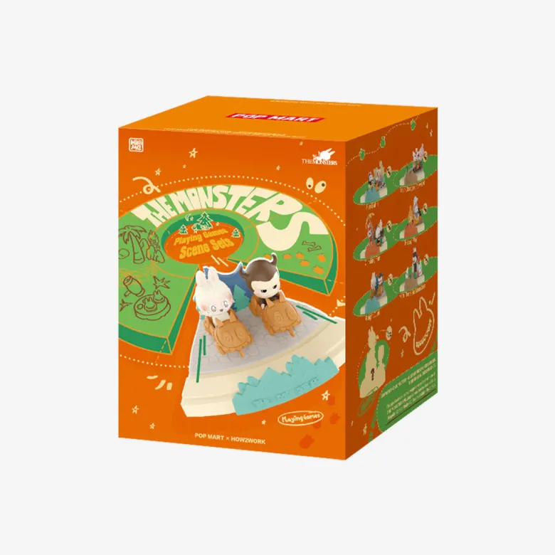 Labubu - The Monsters playing Games Series Scene Sets