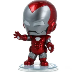 Marvel Comics - Figurine Cosbaby (S) Iron Man (Silver Centurion Armor)