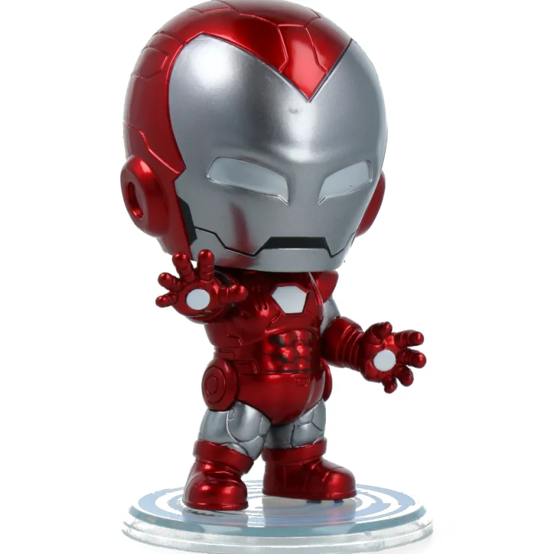 Marvel Comics - Figurine Cosbaby (S) Iron Man (Silver Centurion Armor)
