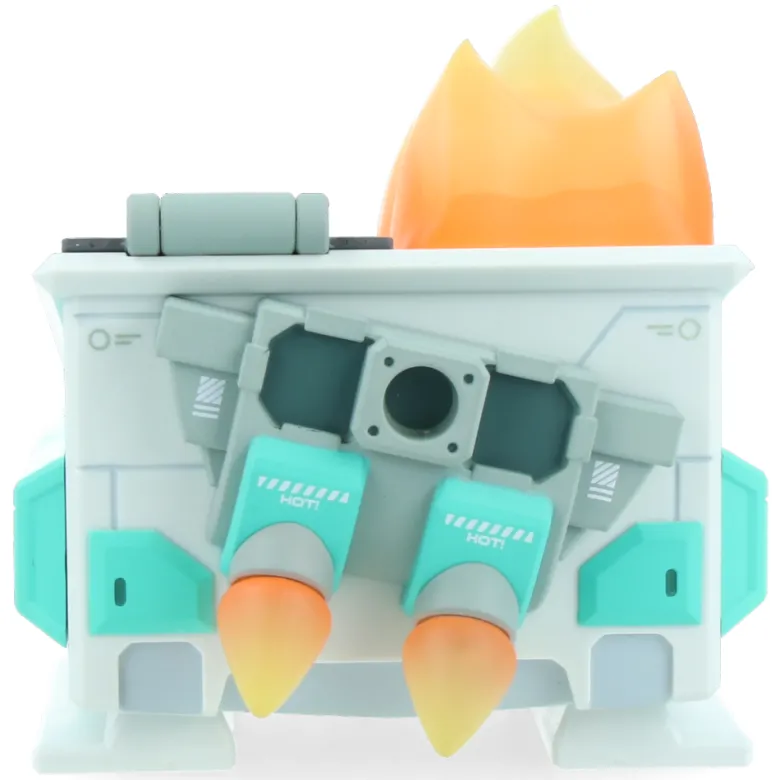 Mecha Dumpster Fire Vinyl Figure
