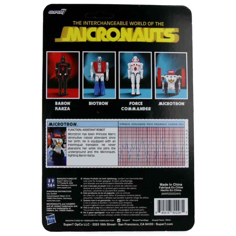 Micronauts ReAction+ Wave 2 - Microtron