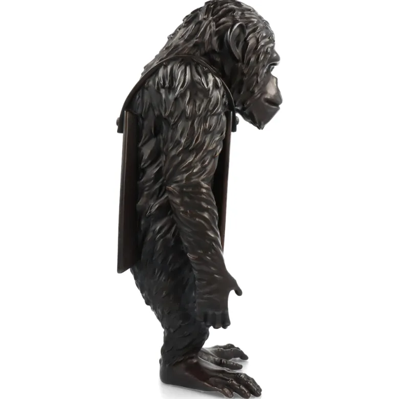 Monkey Sign Bronze Statue 2 - Banksy X Medicom Toy