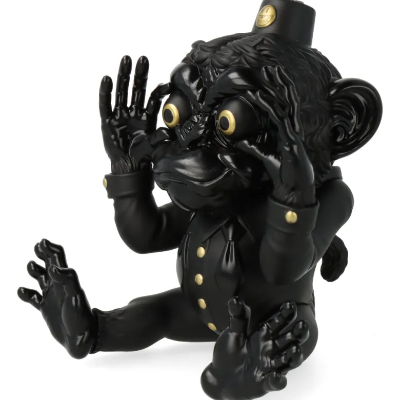 More Evil Monkeys - Black - Set de 3 pièces