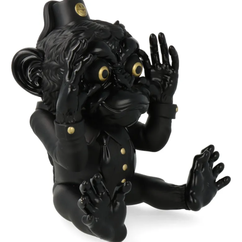 More Evil Monkeys - Black - Set de 3 pièces