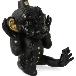 More Evil Monkeys - Black - Set de 3 pièces