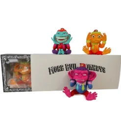 More Evil Monkeys - GID - Set de 3 pièces