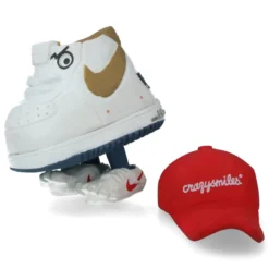 Mr. Shoe FatBack x Nike x Michael Lau (White and Red)