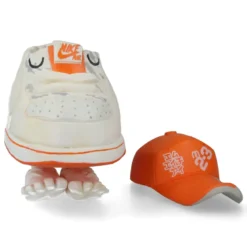 Mr. Shoe Maharishi x Nike x Michael Lau (White and Orange)