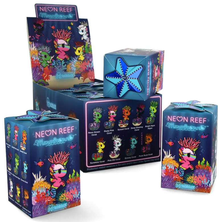 Neon Reef Mermicorno Blind Box