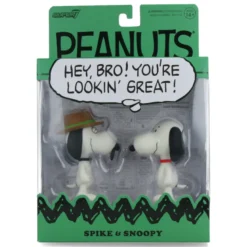 Peanuts ReAction Figures - Snoopy & Spike (2-Pack)