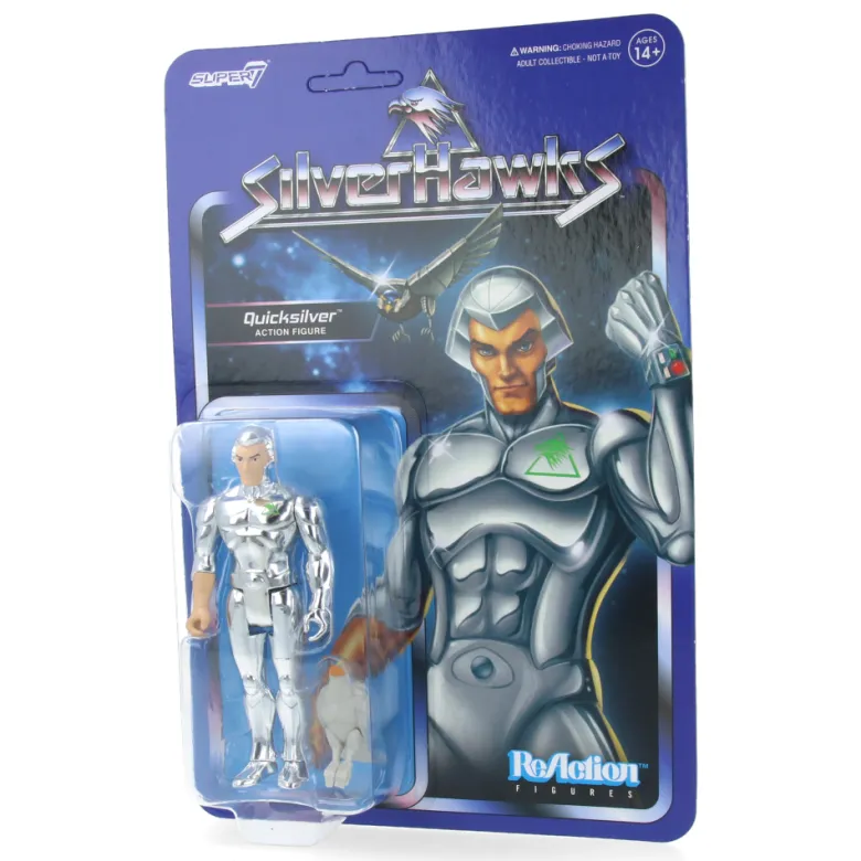 Quicksilver (Toy Version) - SilverHawks - ReAction Figures wave 01