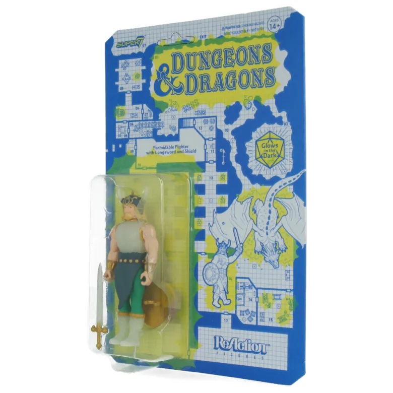 Red Box Fighter (Glow) - Donjons et Dragons ReAction Figures Wave 4
