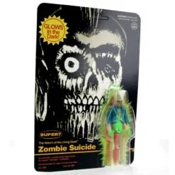 Return Of The Living Dead Reaction Figures Wave 5 - Zombie Suicide (Monster Glow)