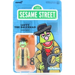 Sesame Street ReAction Figures Wave 2 - Lefty the Salesman