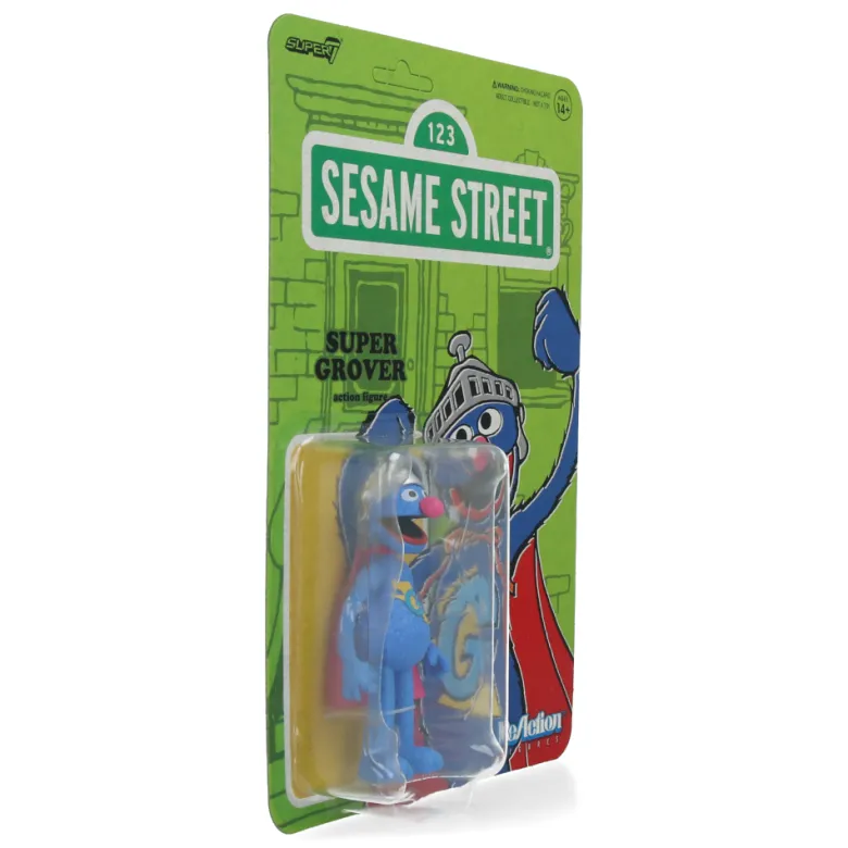 Sesame Street ReAction Figures Wave 3 - Super Grover