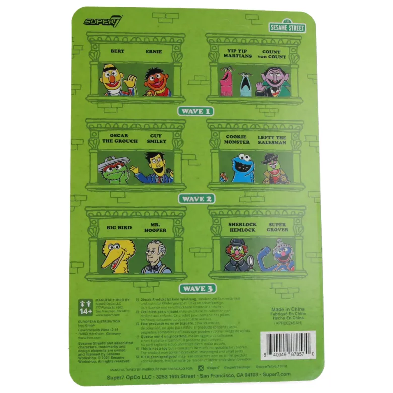 Sesame Street ReAction Figures Wave 3 - Super Grover