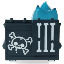 Skull Graffiti Dumpster Fire Vinyl Figure