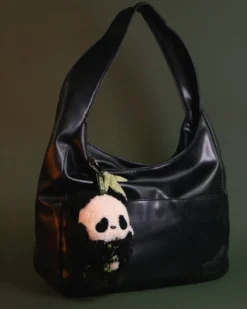 Skullpanda Lazy Panda Plush Doll Pendant