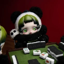 Skullpanda Lazy Panda Plush Doll Pendant