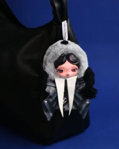 Skullpanda x Wednesday Collectible Plush Figurine