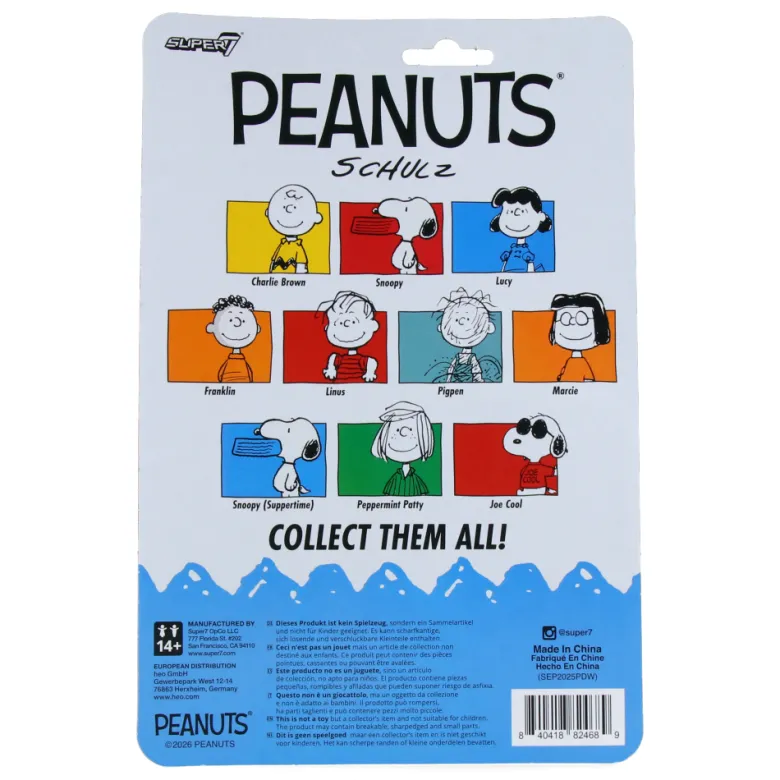 Snoopy (Suppertime) - ReAction Figures - Wave 9 (Peanuts)