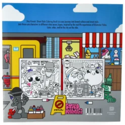 Stay Kawaii - Street Style Coloring Book