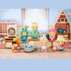 Sweet Bean Growth Illustration Series Figures