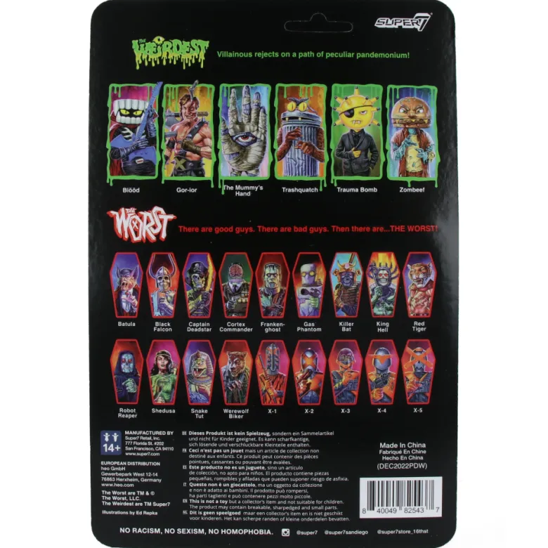 The Weirdest ReAction Figures Wave 02 - Trauma Bomb