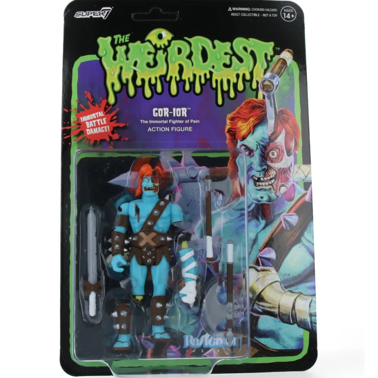 The Weirdest ReAction Figures Wave 03 - Gor-ior (Indigo To Hell)