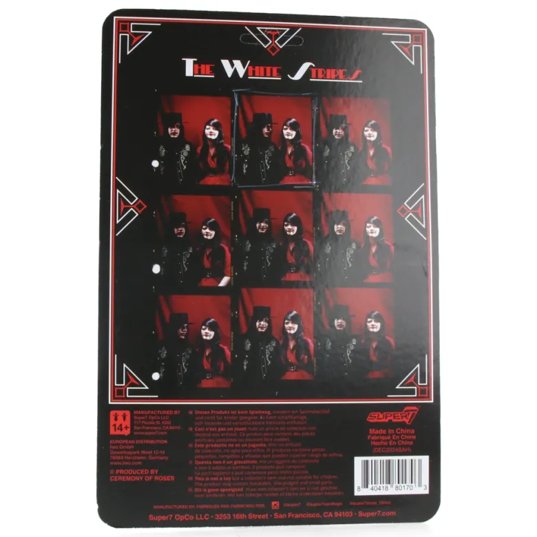 The White Stripes (Get Behind Me Satan) - ReAction Figures wave 1 - (2 pack)