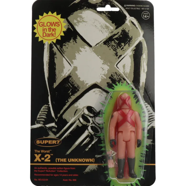 X-2 (Monster Glow) - The Worst - ReAction figure