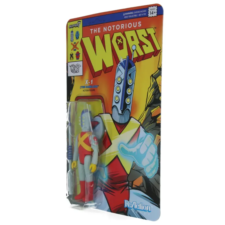 X1 (The Nameless) - The Worst (Mutant Team) - ReAction Figures Wave 5